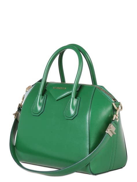 givenchy antigona medium green|Givenchy antigona small beige.